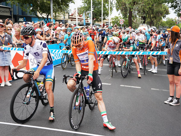 The Tour Down Under in Dunstan